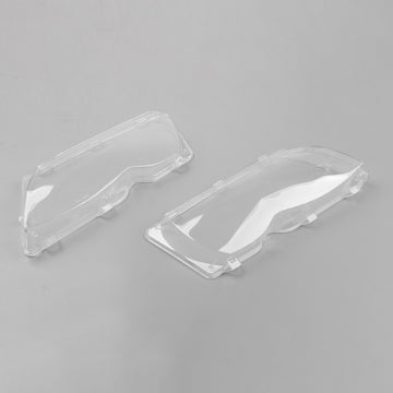 2PCS Headlight Headlamp Lens Cover Shell Clear For BMW 3 E46 4 Door 2002-2005 - 0