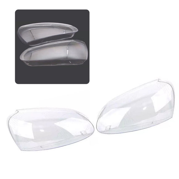 2PCS Front Headlight Lens Headlamp Clear Cover 1K6941005S For VW Golf 5 MK5 2005-2009