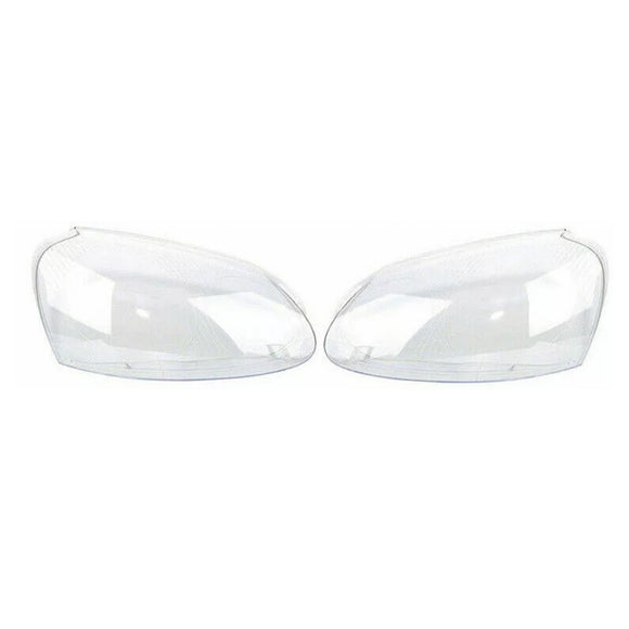2PCS Front Headlight Lens Headlamp Clear Cover 1K6941005S For VW Golf 5 MK5 2005-2009