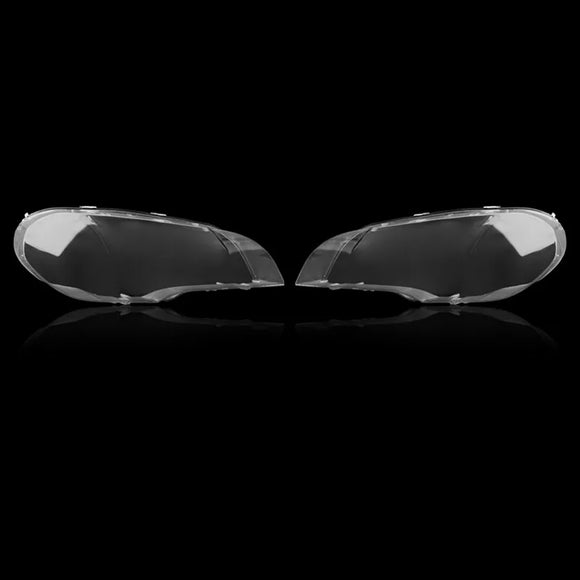 2PCS Clear Headlight Lens Cover Headlamp Left+Right For BMW X5 E70 2007-2013