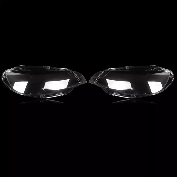 2kpl kirkas ajovalon linssin suojus ajovalo vasen+oikea malliin BMW E71 X6 2008-2014