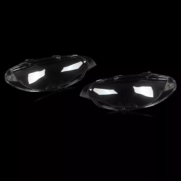 2kpl kirkas ajovalon linssin suojus ajovalo vasen+oikea malliin BMW E71 X6 2008-2014