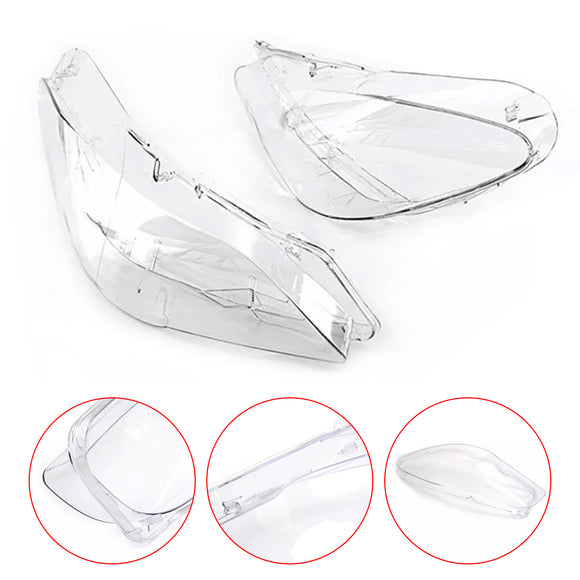 2 stuks koplampkapjes voor L&R 63117271912 63117271911 Voor BMW 5 F10 F11 F18 2010-2013