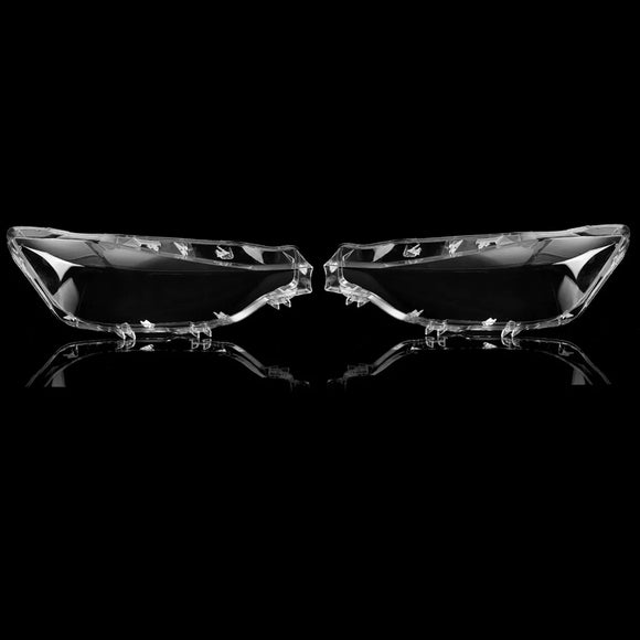 2 Stück Xenon-Scheinwerfer-Scheinwerfer, klare Linsenabdeckung für BMW 3er F30 2016–2018