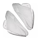 2 Stück Frontscheinwerfer-Linsenabdeckungen für Mercedes-Benz C-Klasse W204 2011-2015-9