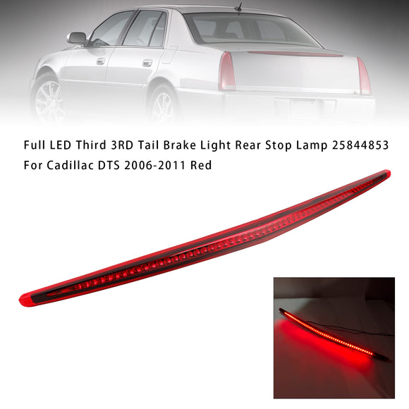 Voll LED Drittes 3. Rücklicht Bremslicht Hinten Bremsleuchte Für Cadillac DTS Rot