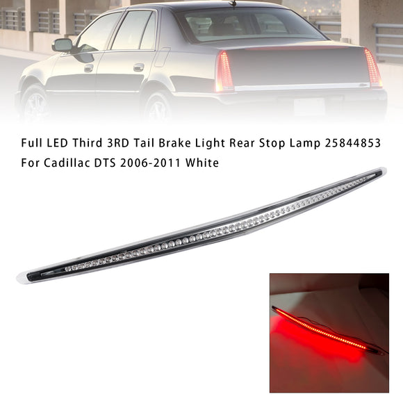 Täysi LED kolmas 3RD takajarruvalo Takajarruvalo Cadillac DTS White