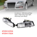 Pair Front Bumper Driving Fog Light Lamps For Audi A6 Avant 4F C6 2009-2011-5