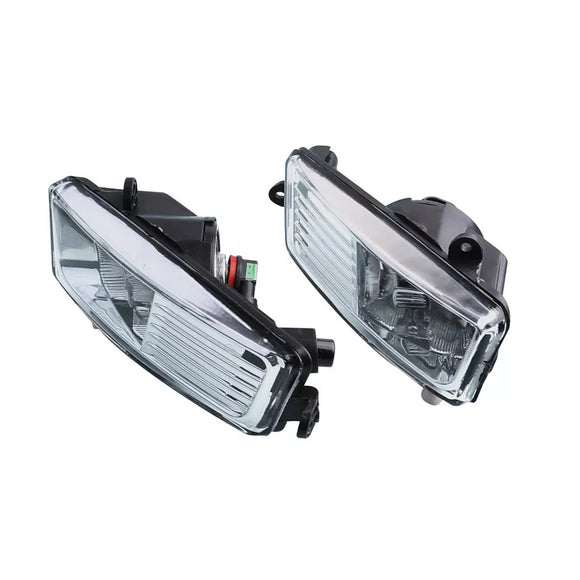 Pair Front Bumper Driving Fog Light Lamps For Audi A6 Avant 4F C6 2009-2011