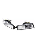 Pair Front Bumper Driving Fog Light Lamps For Audi A6 Avant 4F C6 2009-2011-17