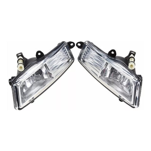 Pair Front Bumper Driving Fog Light Lamps For Audi A6 Avant 4F C6 2009-2011