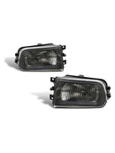 Pair Front Bumper Fog Light Lamps Without Bulbs For BMW E39 5-Serise 1995-1998-16