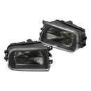 Pair Front Bumper Fog Light Lamps Without Bulbs For BMW E39 5-Serise 1995-1998-1