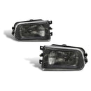 Pair Front Bumper Fog Light Lamps Without Bulbs For BMW E39 5-Serise 1995-1998-2