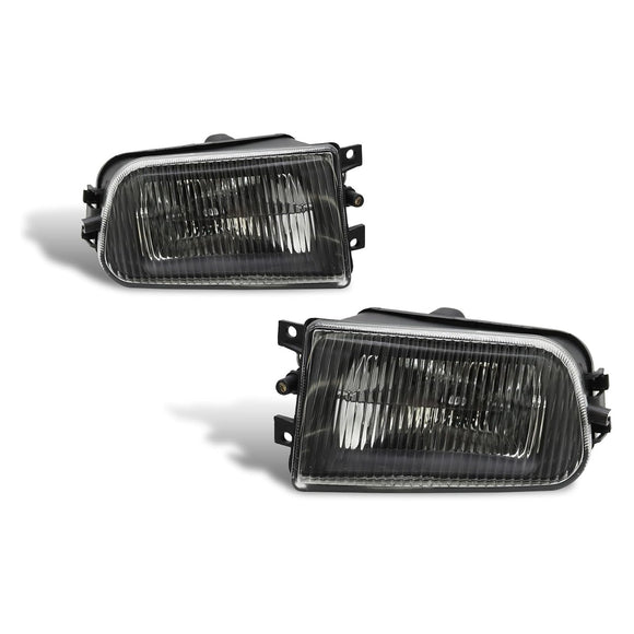 Pair Front Bumper Fog Light Lamps Without Bulbs For BMW E39 5-Serise 1995-1998