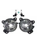 Pair Front Fog Light With Bulbs For VW Transporter T5 & Caravelle 2003-2010-14