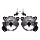 Pair Front Fog Light With Bulbs For VW Transporter T5 & Caravelle 2003-2010-2