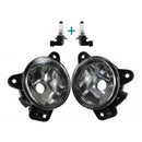 Pair Front Fog Light With Bulbs For VW Transporter T5 & Caravelle 2003-2010-3