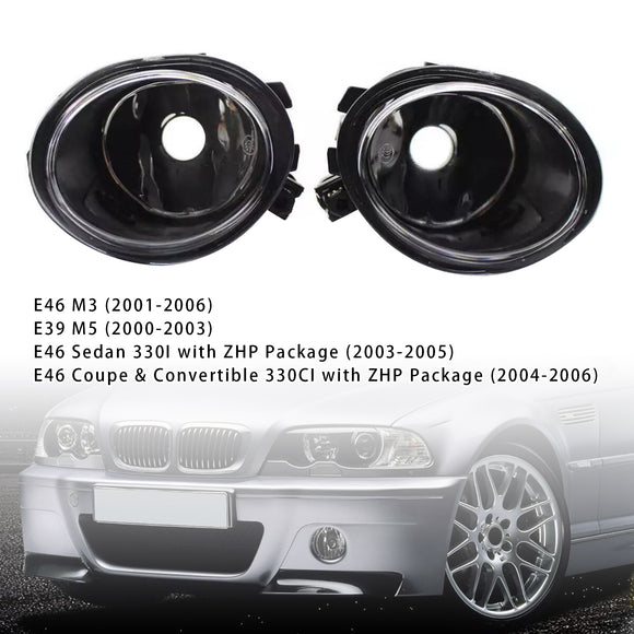 Paar mistlampen voor zonder lampen voor BMW E46 3-serie 2001-2006