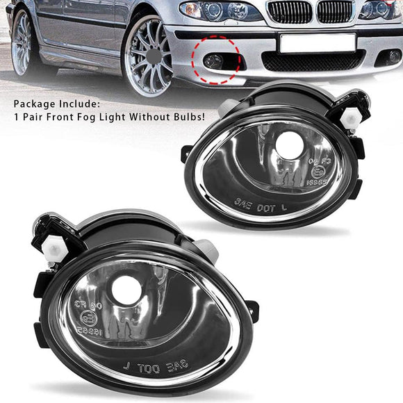 Paar mistlampen voor zonder lampen voor BMW E46 3-serie 2001-2006