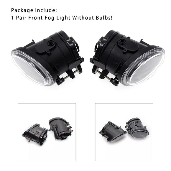 Paar mistlampen voor zonder lampen voor BMW E46 3-serie 2001-2006