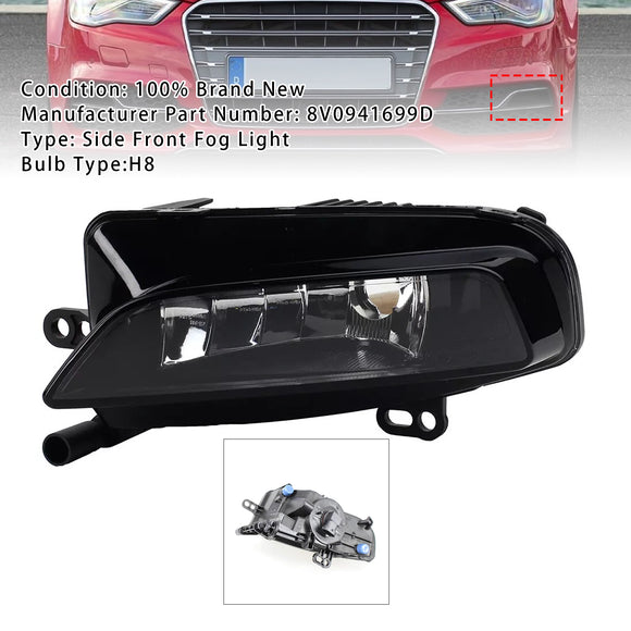 1 kpl vasen etusumuvalolamppu polttimoineen Audi A3 8V Rs3 S3 2012-2016