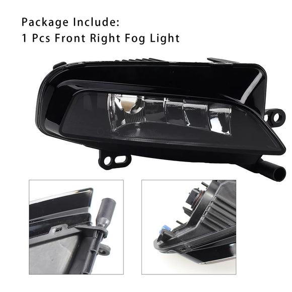 1 Uds. Lámparas de luz antiniebla delantera derecha con bombillas para Audi A3 8V Rs3 S3 2012-2016