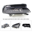 1 Uds. Lámparas de luz antiniebla delantera derecha con bombillas para Audi A3 8V Rs3 S3 2012-2016-7