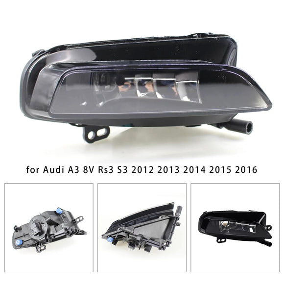1 Uds. Lámparas de luz antiniebla delantera derecha con bombillas para Audi A3 8V Rs3 S3 2012-2016