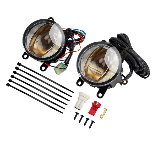 Autolicht Ledtiving FOG DRL Gold Edition 90MM 6000K für OSRAM