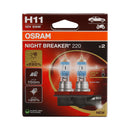 2PCS Car Lamp Night Breaker H11 64211NB220 12V 55W For OSRAM-12