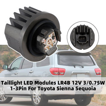 Rücklicht-LED-Module LR4B 12V 3/0,75W 1-3Pin für Toyota Sienna Sequoia