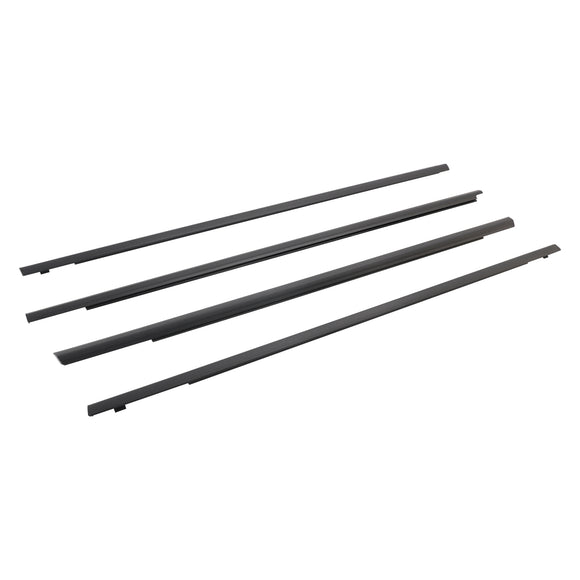 4PCS Window Weather Strip Seal Belt For Nissan X-trail 2001-2007