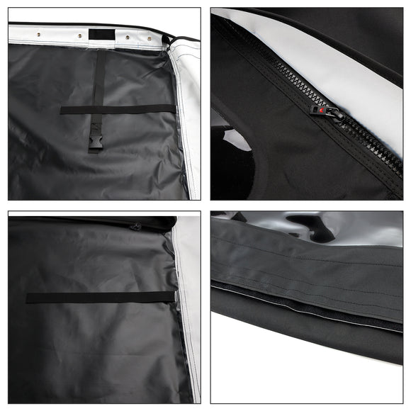 Toyota Tacoma 2024-2026 4-Door 5ft Soft Truck Topper Foldable Bed Cap