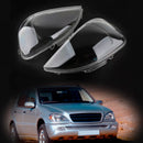 2 Stück klare Frontscheinwerfergläser für Mercedes-Benz ML-Klasse W163 2002–2005-2