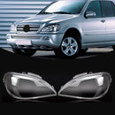2 Stück klare Frontscheinwerfergläser für Mercedes-Benz ML-Klasse W163 2002–2005-1
