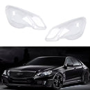 2 stuks transparante afdekkingen voor de koplampen van een Mercedes Benz E-Klasse W212 2009-2014-2