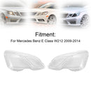 2 stuks transparante afdekkingen voor de koplampen van een Mercedes Benz E-Klasse W212 2009-2014-5