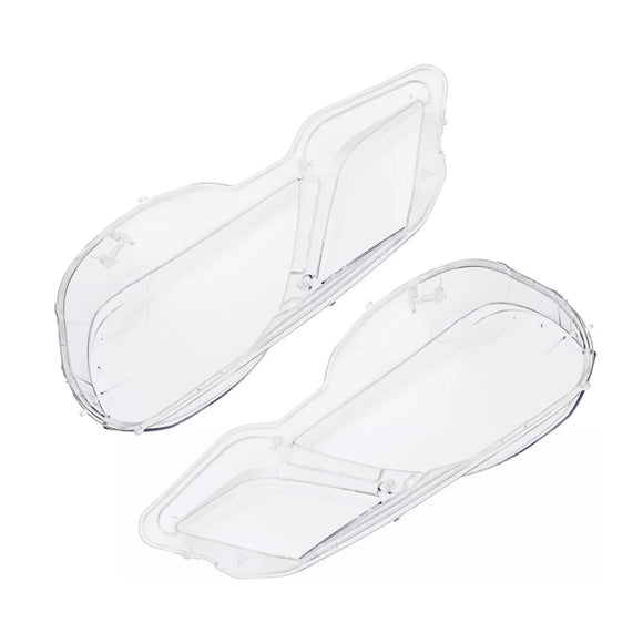 2 stuks transparante afdekkingen voor de koplampen van een Mercedes Benz E-Klasse W212 2009-2014