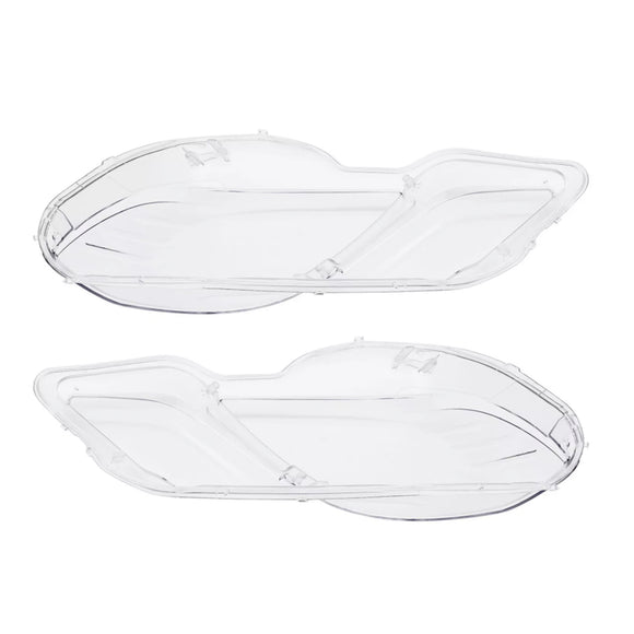 2 stuks transparante afdekkingen voor de koplampen van een Mercedes Benz E-Klasse W212 2009-2014