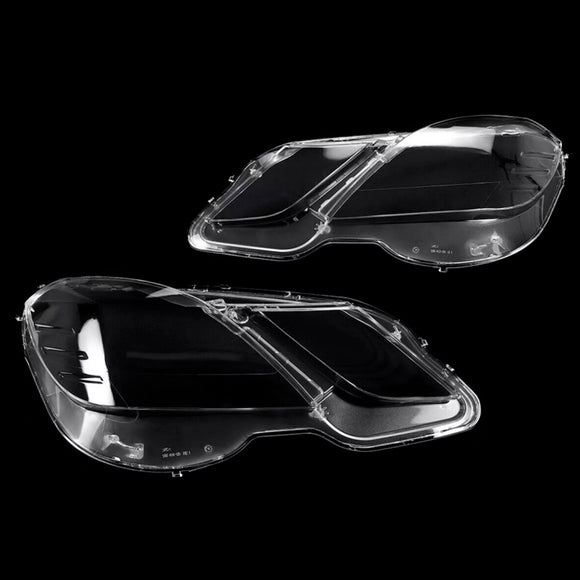 2 stuks transparante afdekkingen voor de koplampen van een Mercedes Benz E-Klasse W212 2009-2014