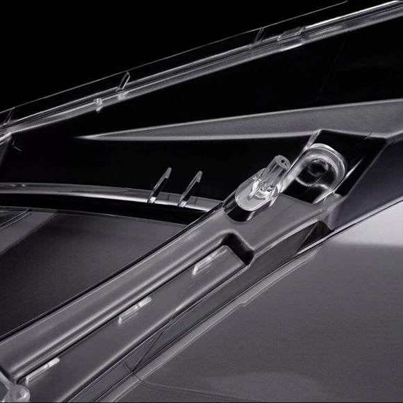 2 stuks transparante afdekkingen voor de koplampen van een Mercedes Benz E-Klasse W212 2009-2014