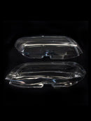 Cubierta transparente de cristal para faro delantero, 2 uds., para BMW X5 E53 2004-2006-14