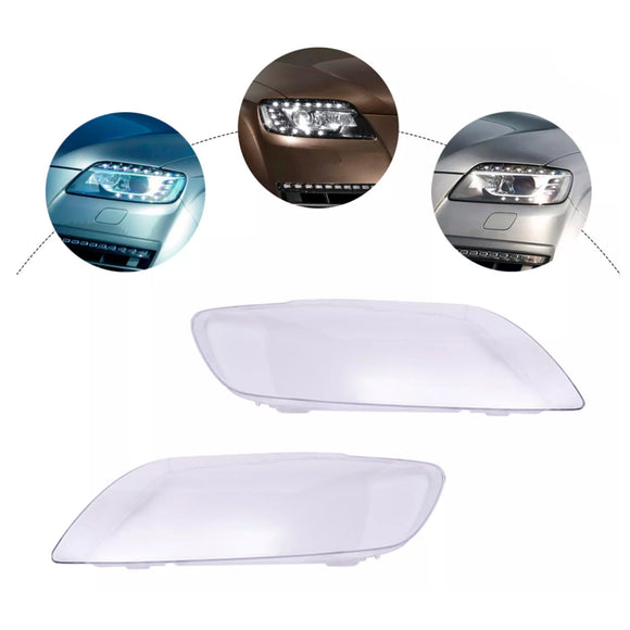 2 STUKS Koplamp Glas Clear Cover Voor Audi Q7 2006-2015