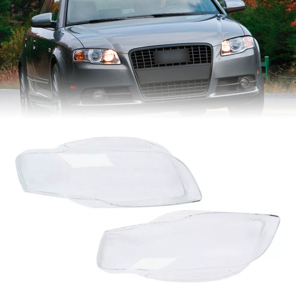 2kpl etuvalon lasin kirkas kansi Audi A4 B7 8E 2005-2008