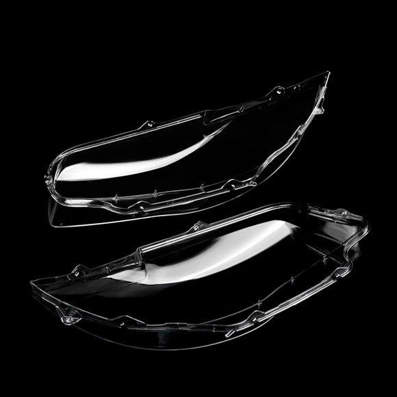 2PCS Frontscheinwerfer Glas Klare Abdeckung Für BMW 1er E81 E82 E87 E88 2003-2011