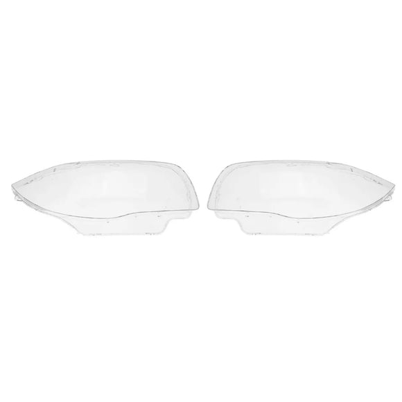 2PCS Frontscheinwerfer Glas Klare Abdeckung Für BMW 1er E81 E82 E87 E88 2003-2011
