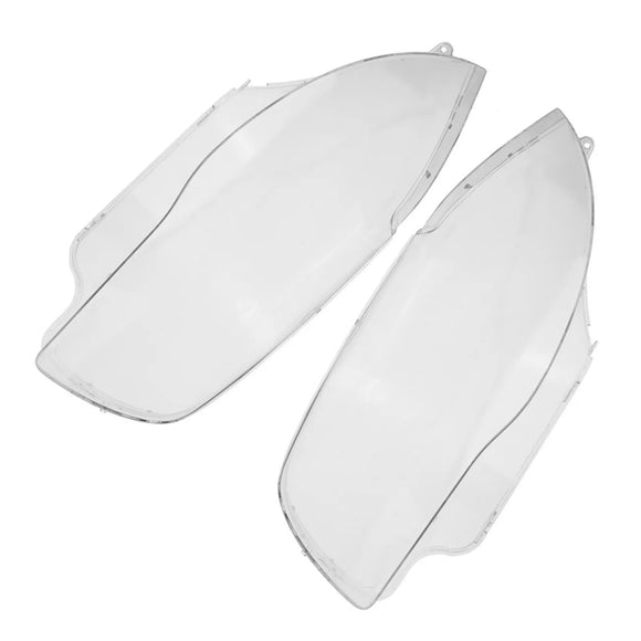 2PCS Frontscheinwerfer Glas Klare Abdeckung Für BMW 1er E81 E82 E87 E88 2003-2011