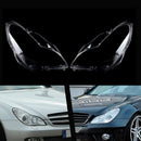 2 Stück klare Frontscheinwerferglasabdeckungen für Mercedes W219 CLS350 CLS500 2006-2011-2