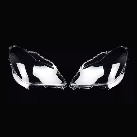 2 Stück klare Frontscheinwerferglasabdeckungen für Mercedes W219 CLS350 CLS500 2006-2011